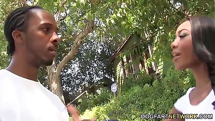 Chanell Heart gets gangbanged by a group of white guys