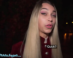 Public Agent Elena Vedem Gets Deepthroat Blowjob Exam Fucked POV Doggystyle